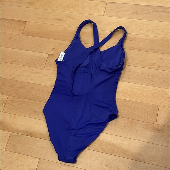 Andie Swim Caledonia One Piece Swimsuit Lapis Size Medium - Picture 9 of 11